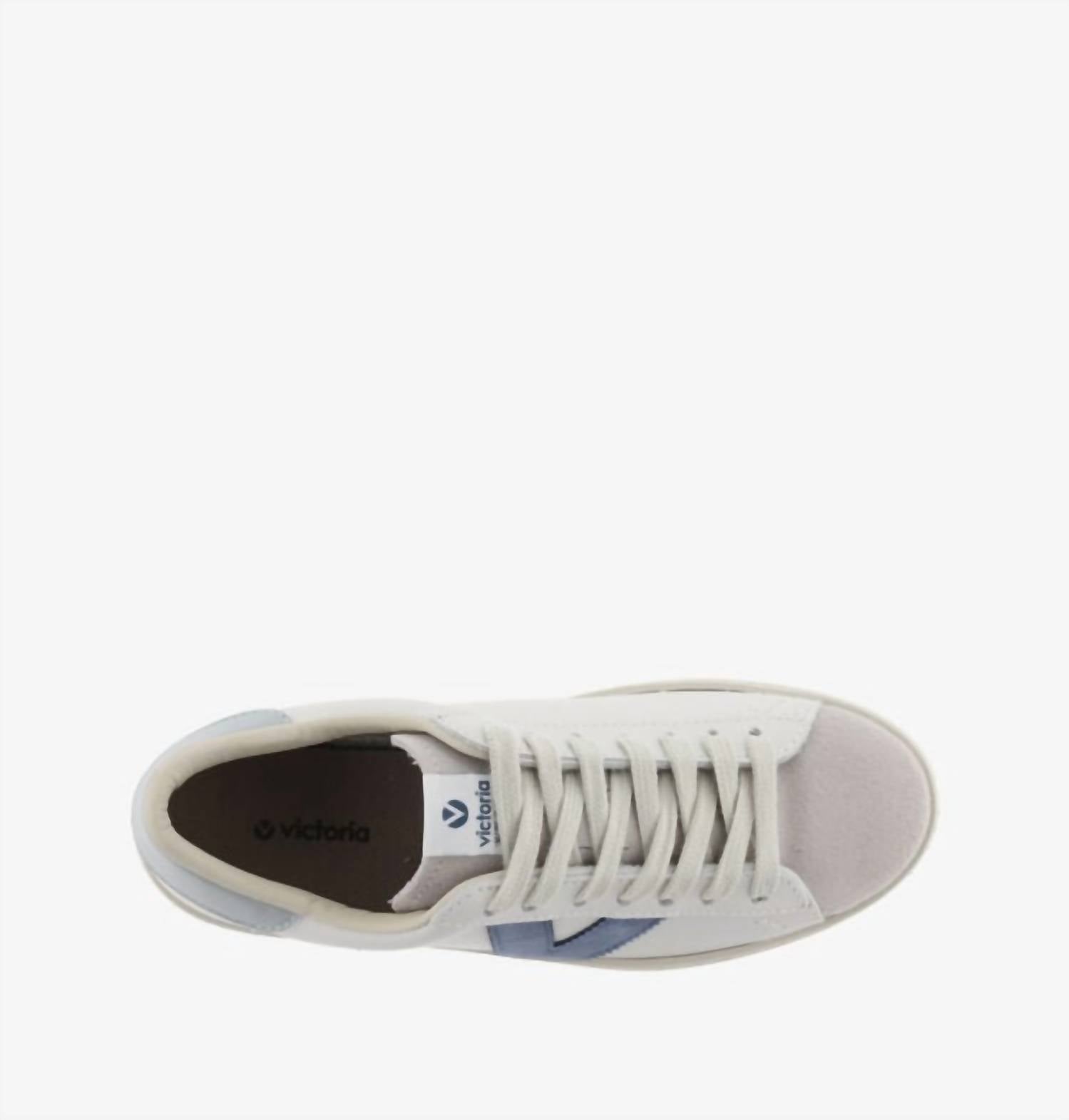 Victoria - Women's Berlín Leather & Split Leather Sneakers