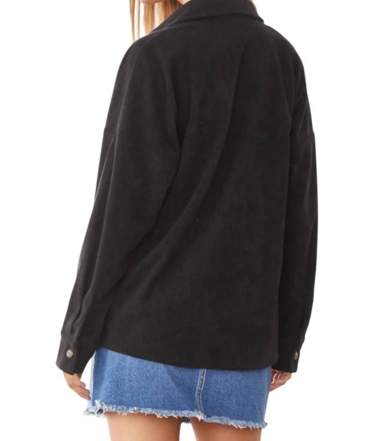 Andree By Unit - We Go Together Corduroy Button Down Shirt