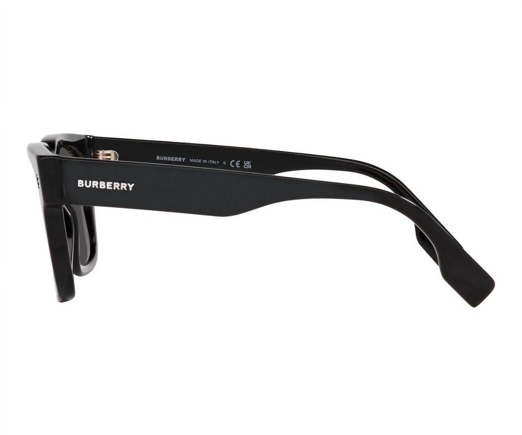 Burberry - Square Non Polarized Sunglasses - Be4394 3001 - 87