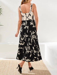 TRIBAL Sleeveless Combo Mini Dress in white black - women's dress - view 4