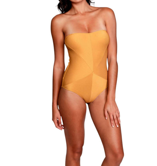 Sauipe - Hannah Bandeau One Piece Swimsuit With Removable Straps