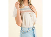 Thml - Short Sleeve Knit Top