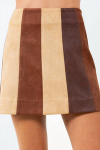 Whiteroom+Cactus - Suede Mini Skirt
