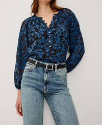 Rails - Indi Crinkle Poplin Top