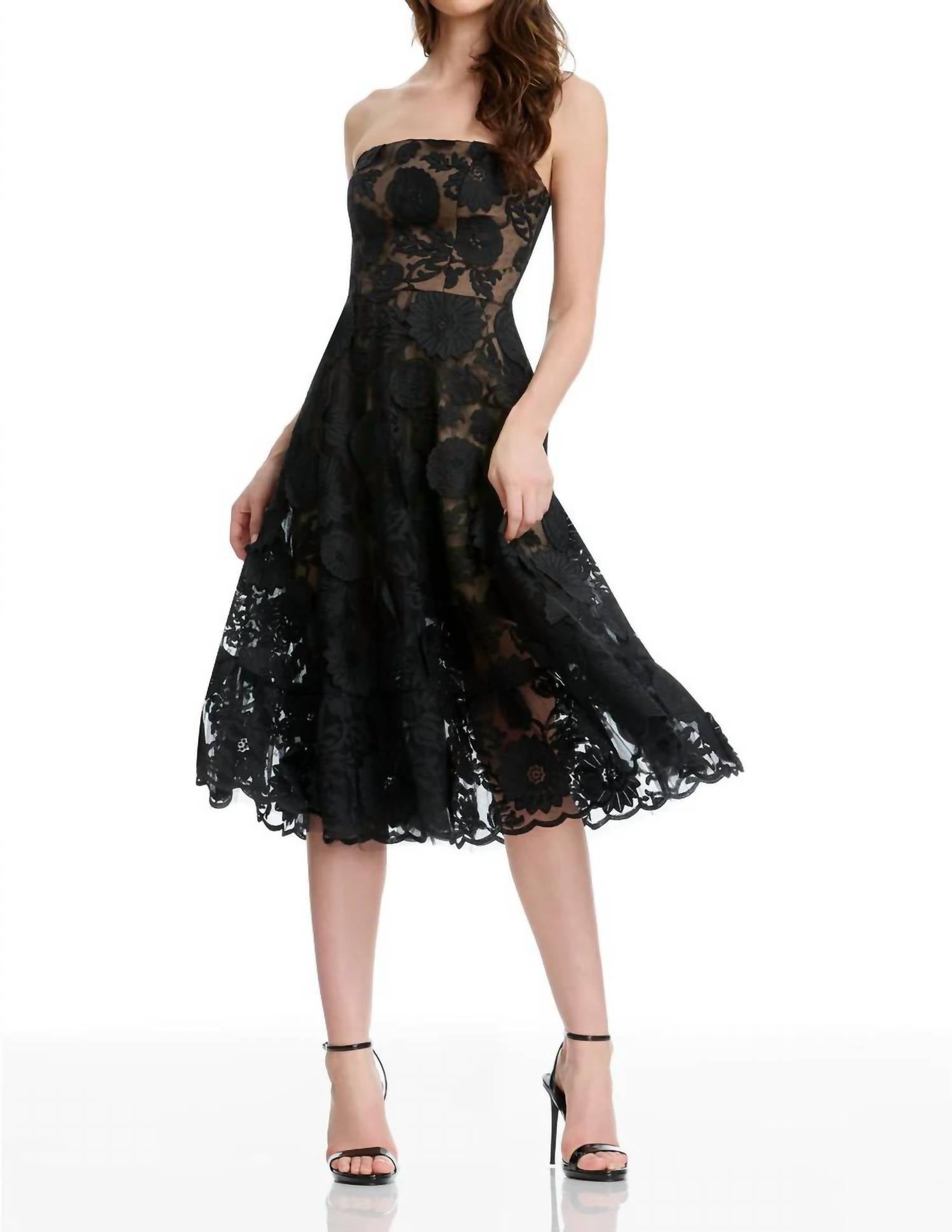 Dress The Population - Kailyn Midi Dress