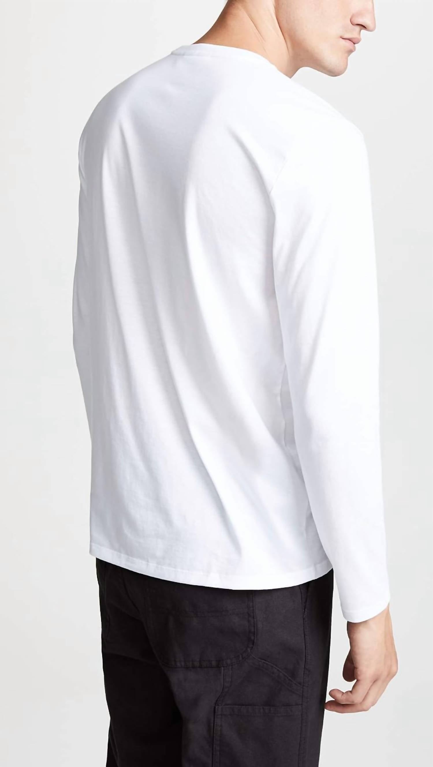 Lacoste - Long Sleeve Jersey Pima Regular Fit Crewneck T-shirt
