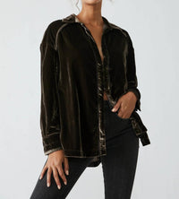 Free People - Marianne Velvet Shirt