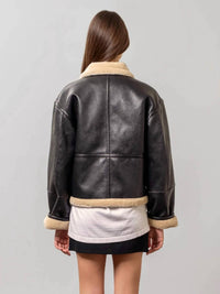Moon River - Shearling Button Jacket