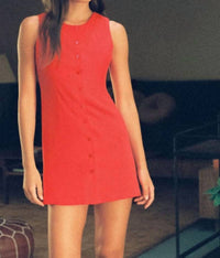 Montce - Women's Button Down Tank Dress