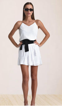 Charlie Sequins Ruffle Skirt