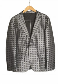Mizumi Couture - Men Two-tone Checked Blazer