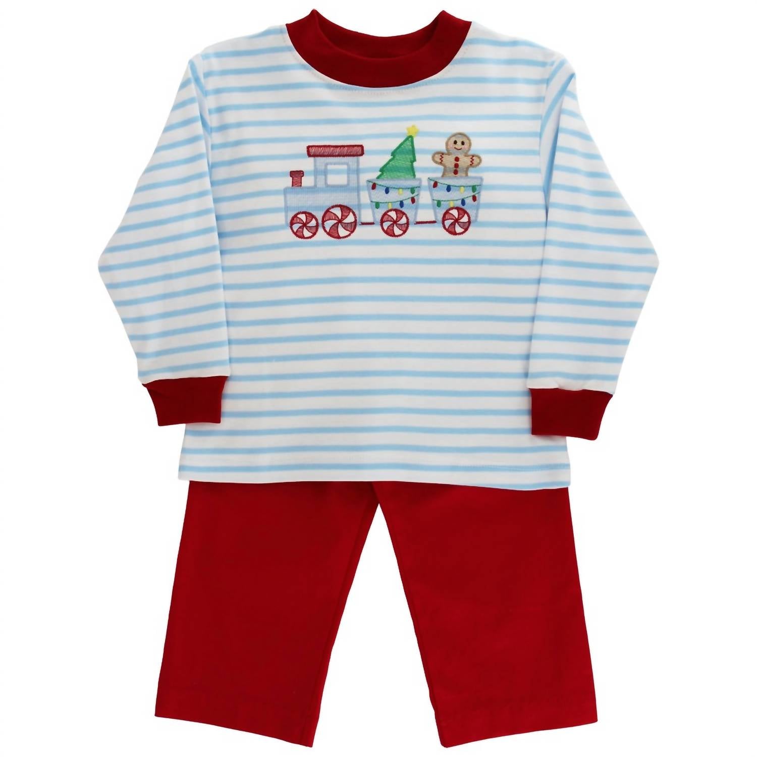 Bailey Boys - Gingerbread Express Pant Set
