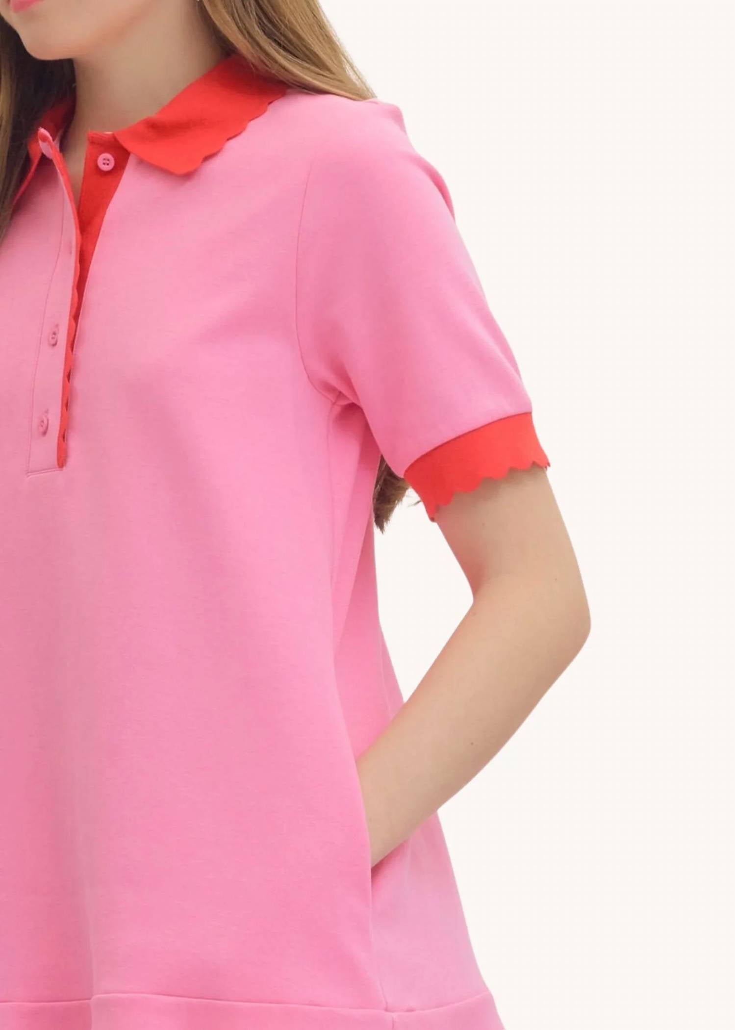Entro - Celia Scalloped Cotton Mini Dress