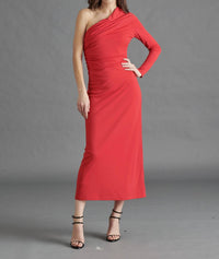 STEVE MADDEN One Shoulder York Dress - women's dress