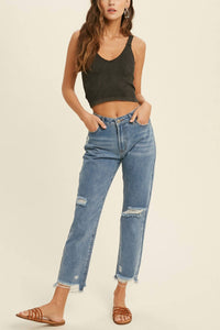 Wishlist - Not What You Seam Relaxed Jeans