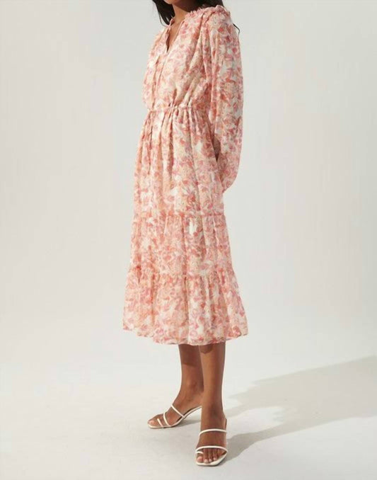 Sugarlips - Mariella Vintage Floral Tiered Dress