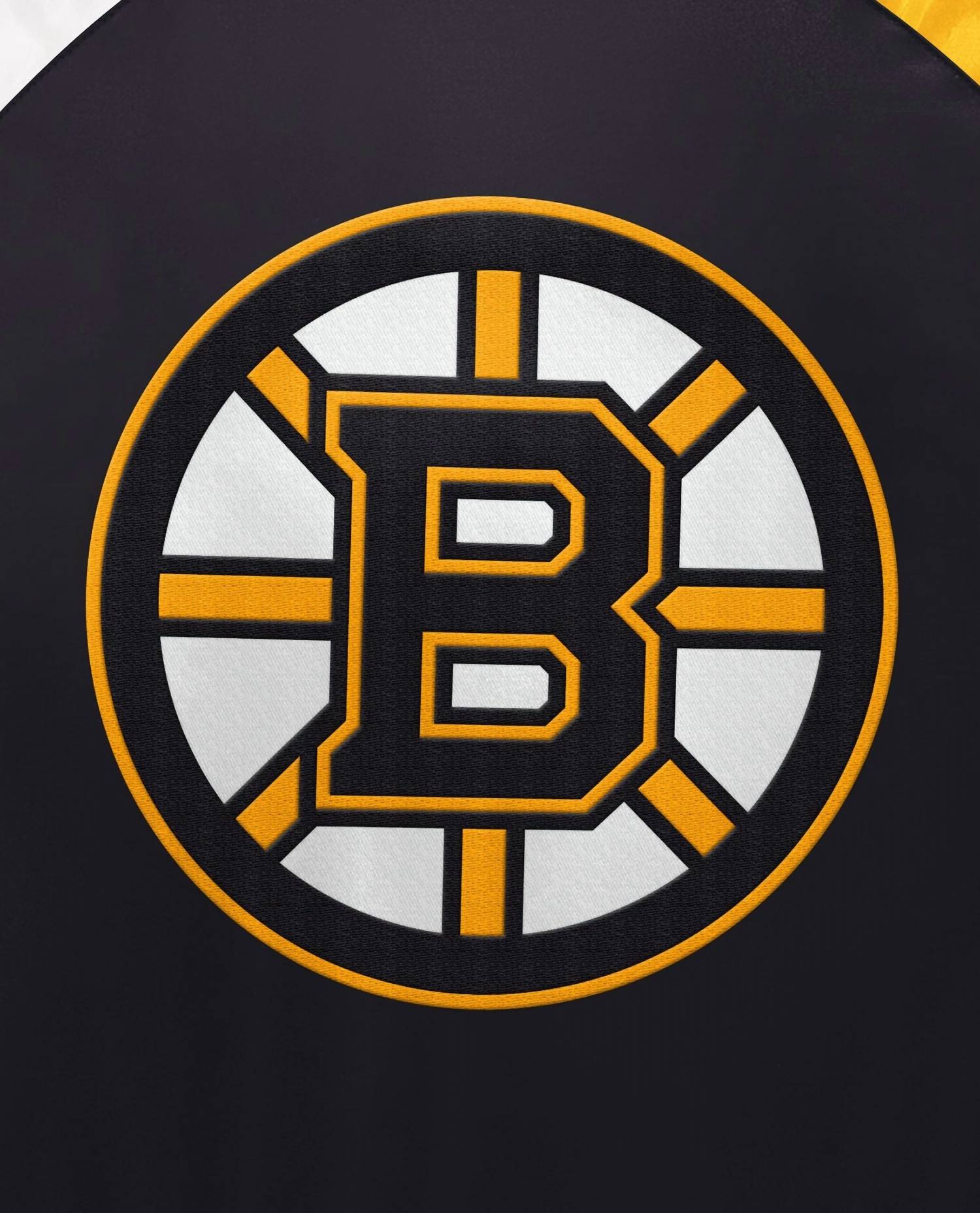 Starter - Youth Boston Bruins Varsity Satin Full-Snap Starter Jacket