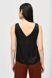 Joseph Ribkoff - SATIN SLEEVELESS TOP