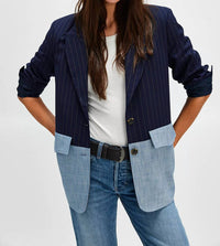Baum Und Pferdgarten - Barba Two-tone Blazer