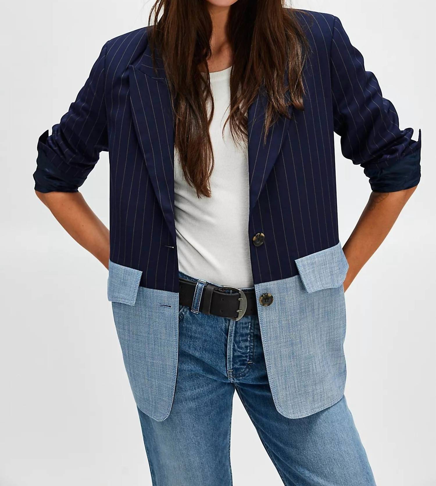 Baum Und Pferdgarten - Barba Two-tone Blazer