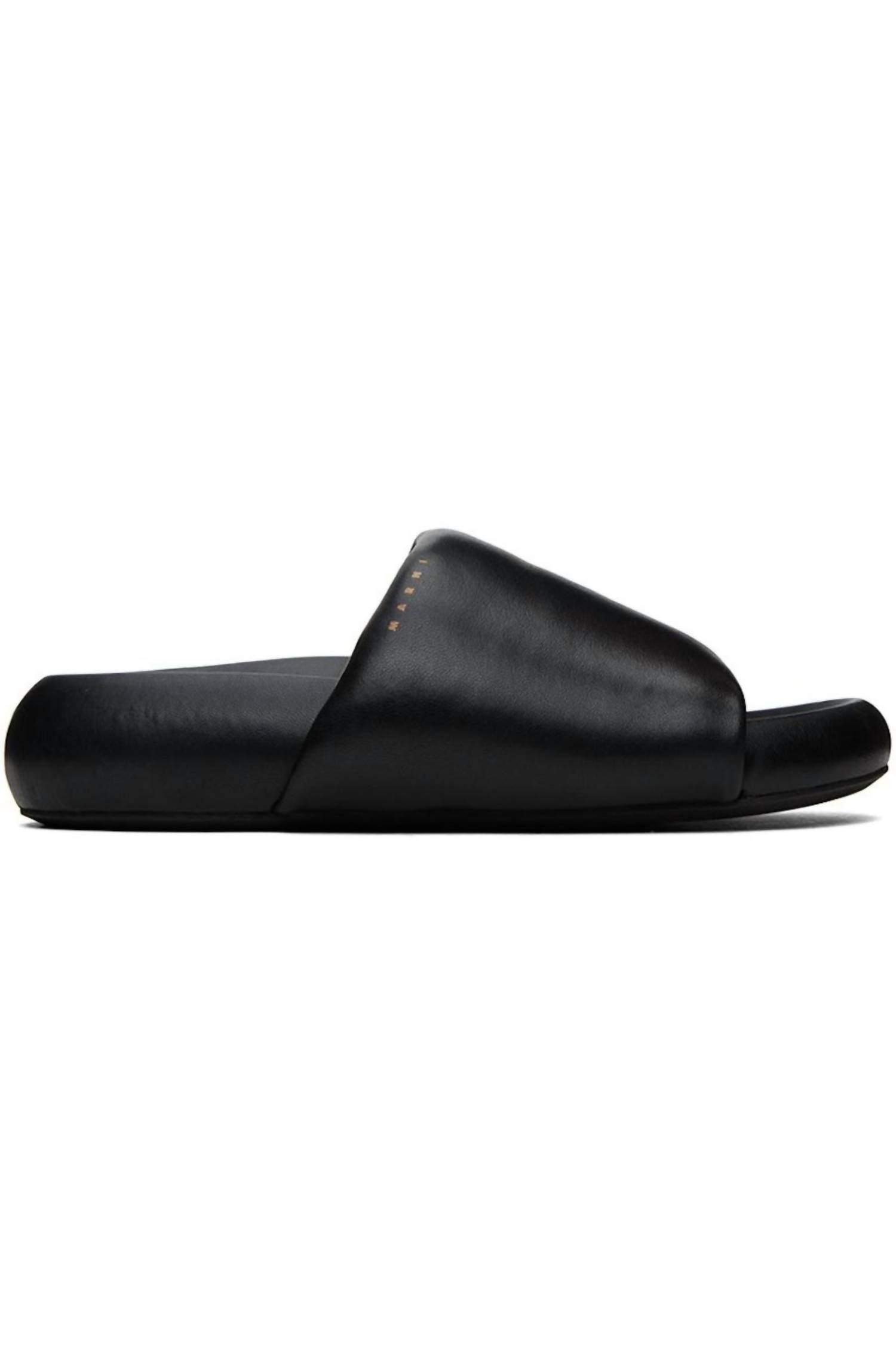 Marni - Men's Leather Pouf Sandals