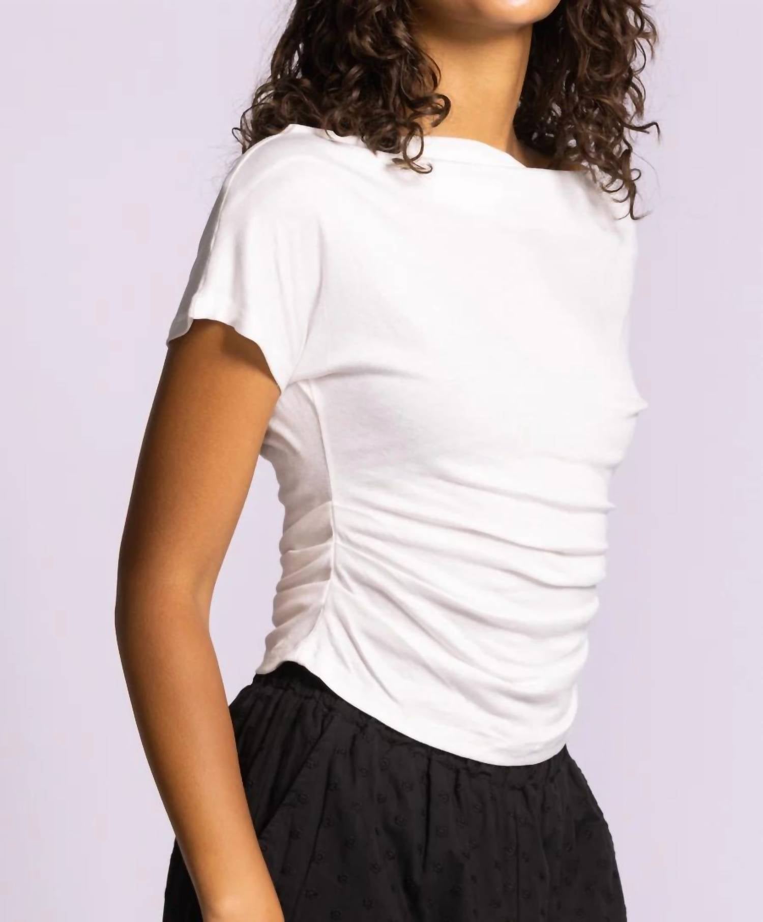 Pink Martini - Cindy Boat Neck Top