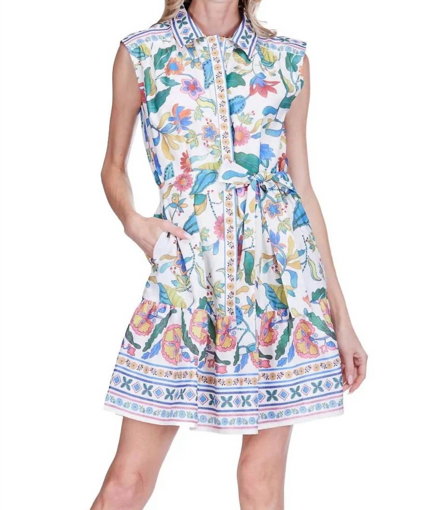 Joy Joy - Front Placket Shirt Dress