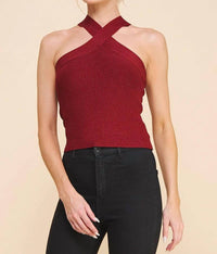 Allie Rose - Merry & Bright Halter Top