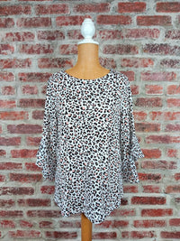 Multiples - Animal Print Top