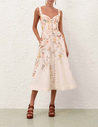 Zimmermann - Luna Buttoned Picnic Dress