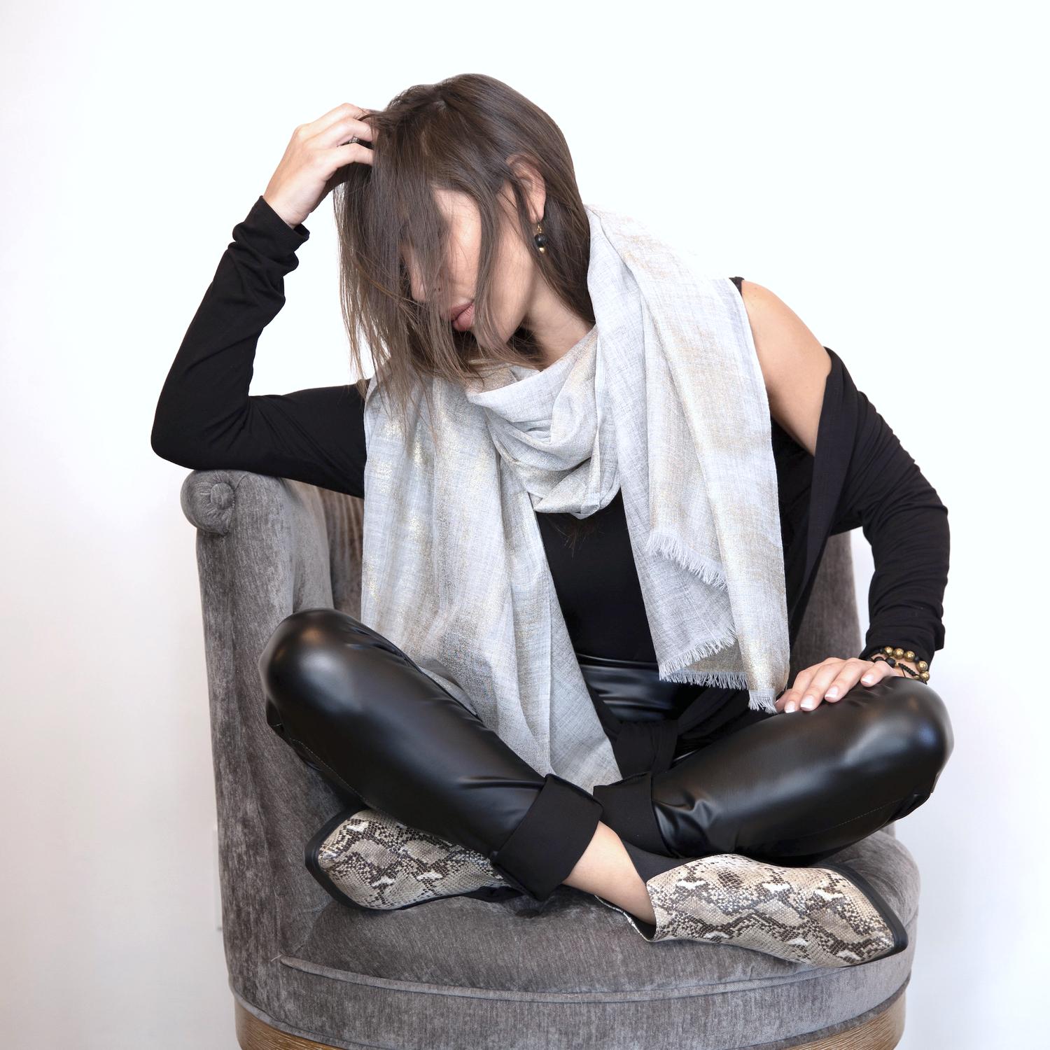 Bijourocks - Women's Shimmer Scarf
