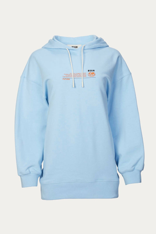 GRAPHIC-PRINT DRAWSTRING HOODIE