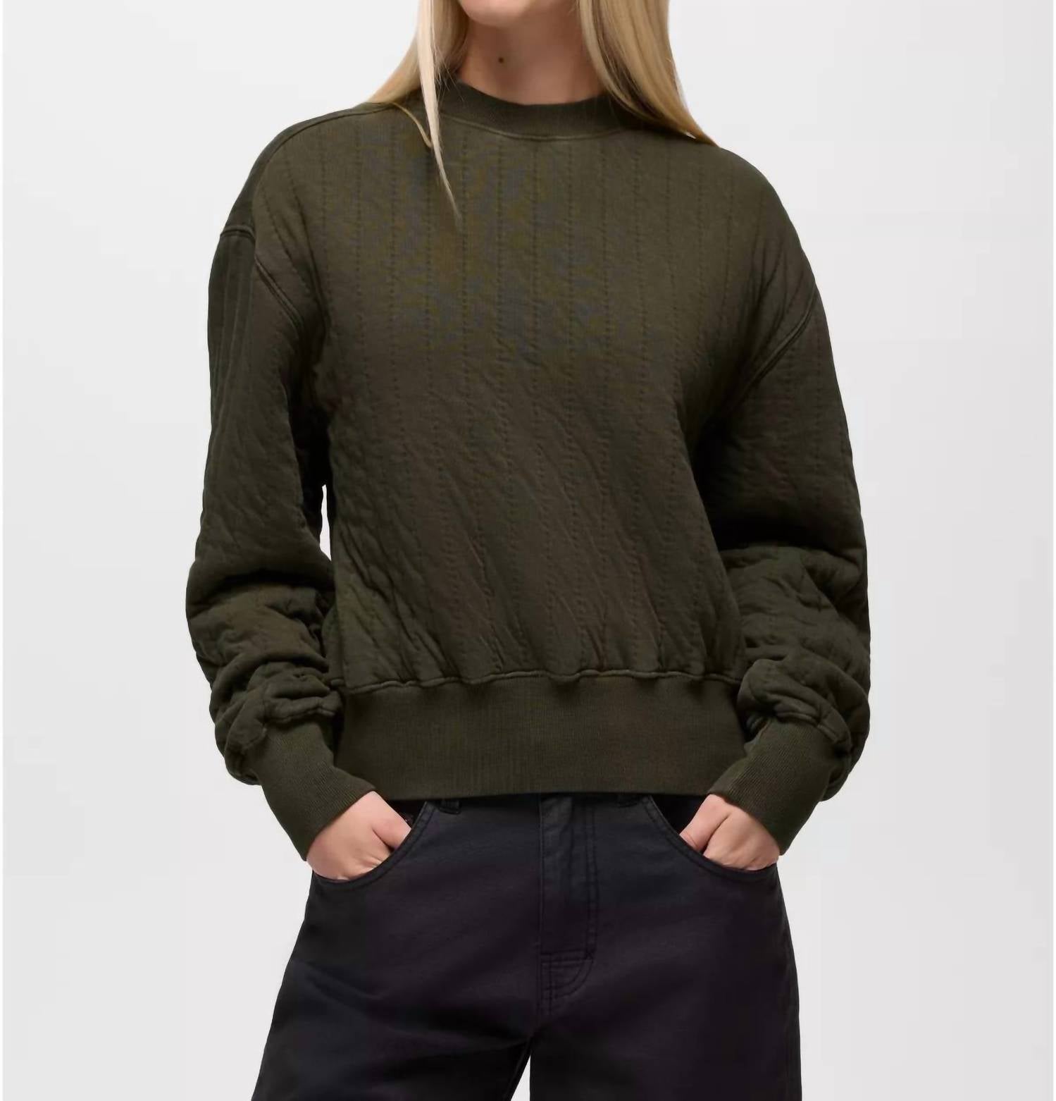 Prana - Relaxed-fit Crewneck Pullover Top