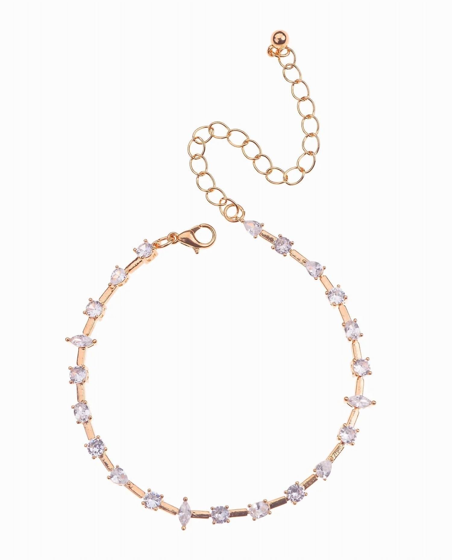 Nicole Miller - Women's Multi Stone Anklet