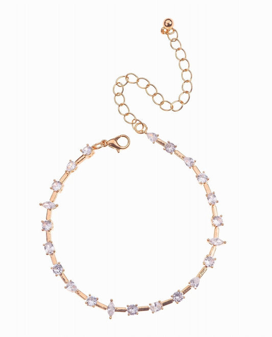 Nicole Miller - Women's Multi Stone Anklet