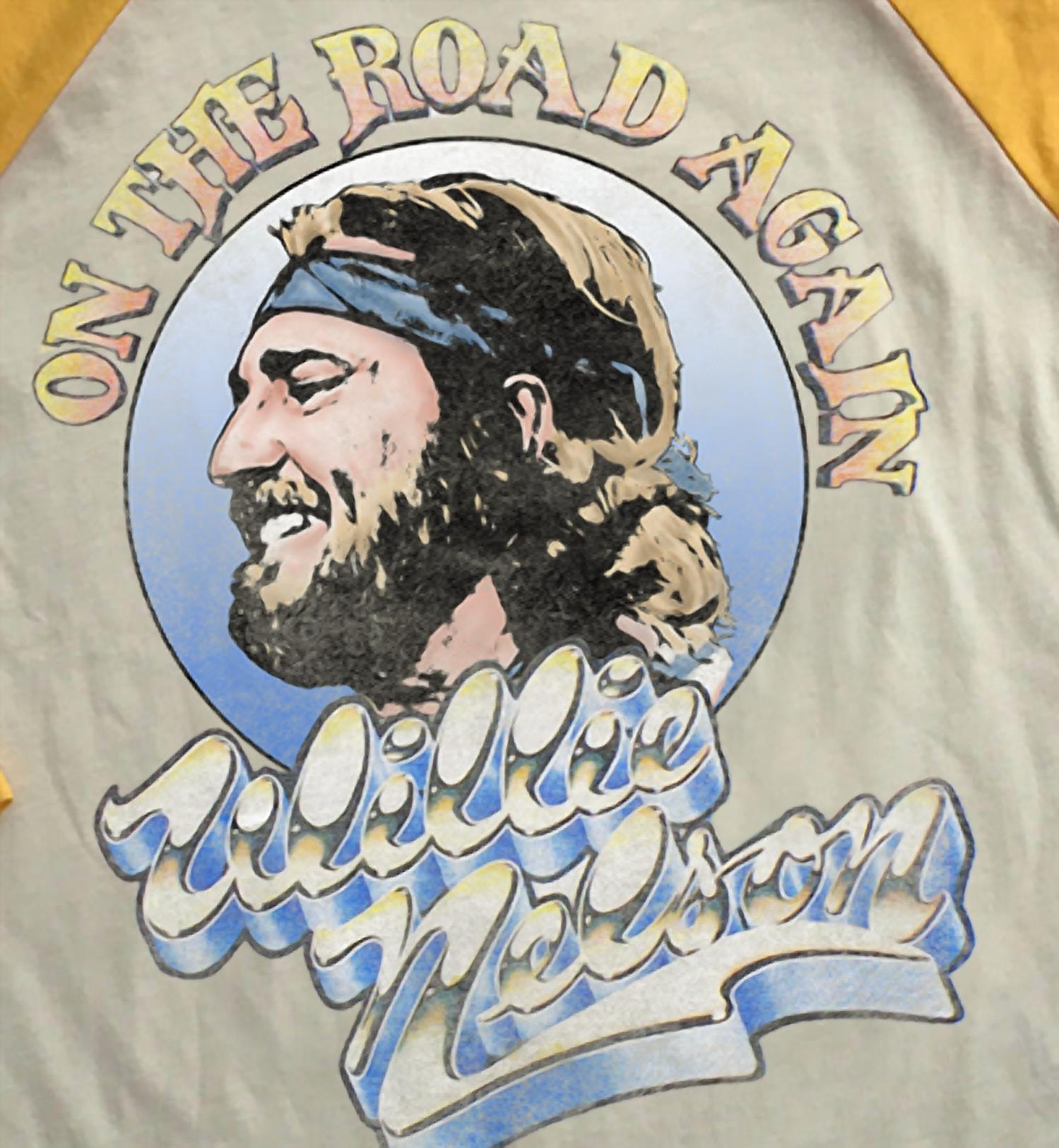 Rowdy Sprout - Kid's Willie Nelson Raglan Tee