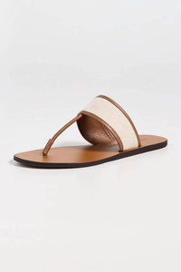 Manebi - Women's Thong Leather Sandals