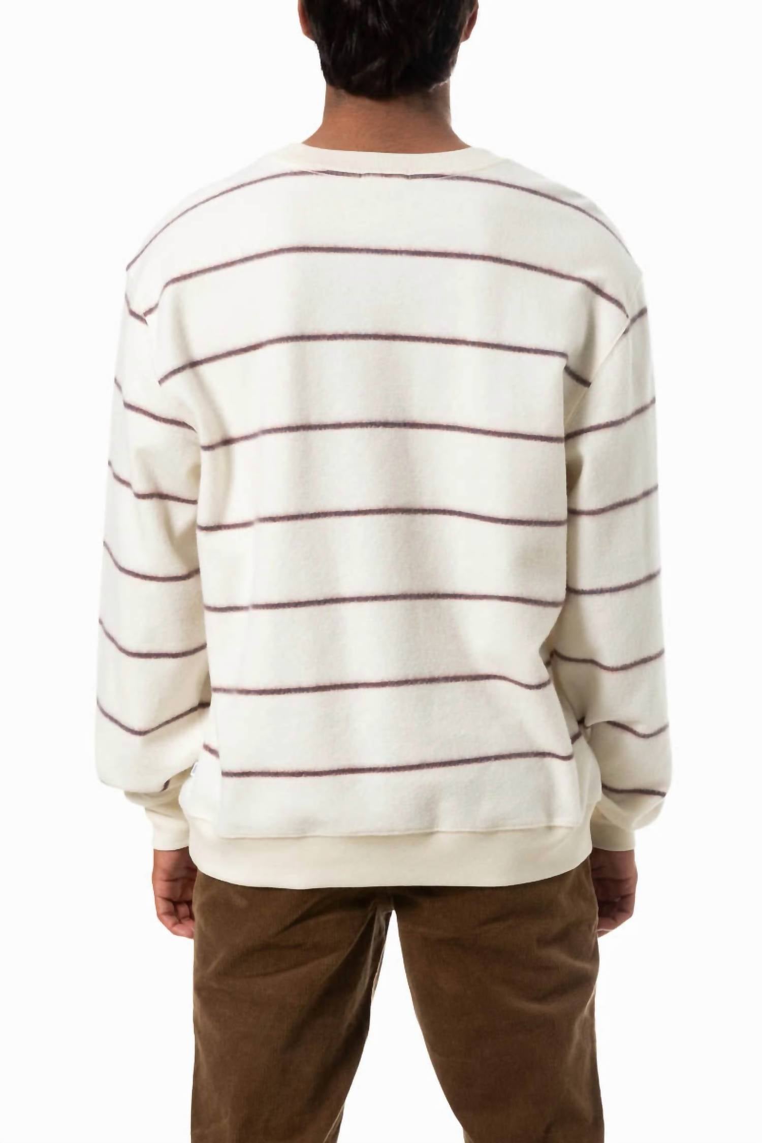 Katin Parks Crew Sweatshirt in vapor grey - men's shirt - alternate view