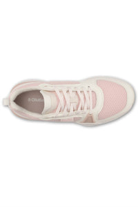 OluKai Women's 'anau Court Sneakers in rose dust bright white - women's sneaker - alternate view