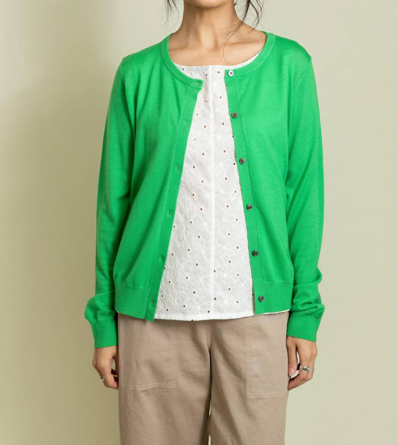 0039 Italy - Guilia Long Sleeves Cardigan