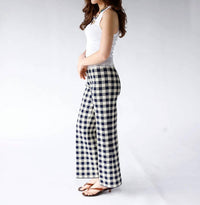 Lucy Paris - GINGHAM GETAWAY PANTS