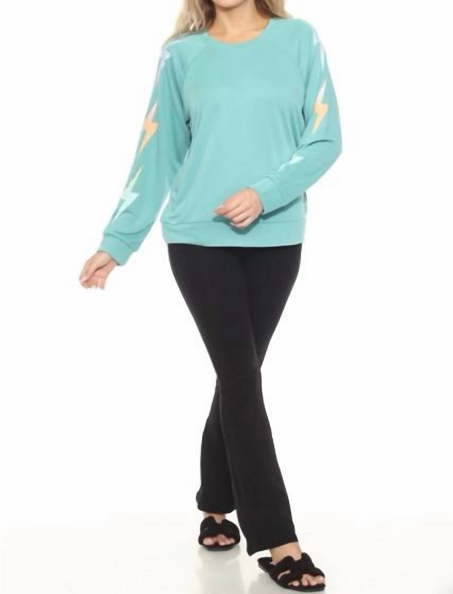 Pj Salvage - Gradient Vibes Long Sleeve Lounge Top