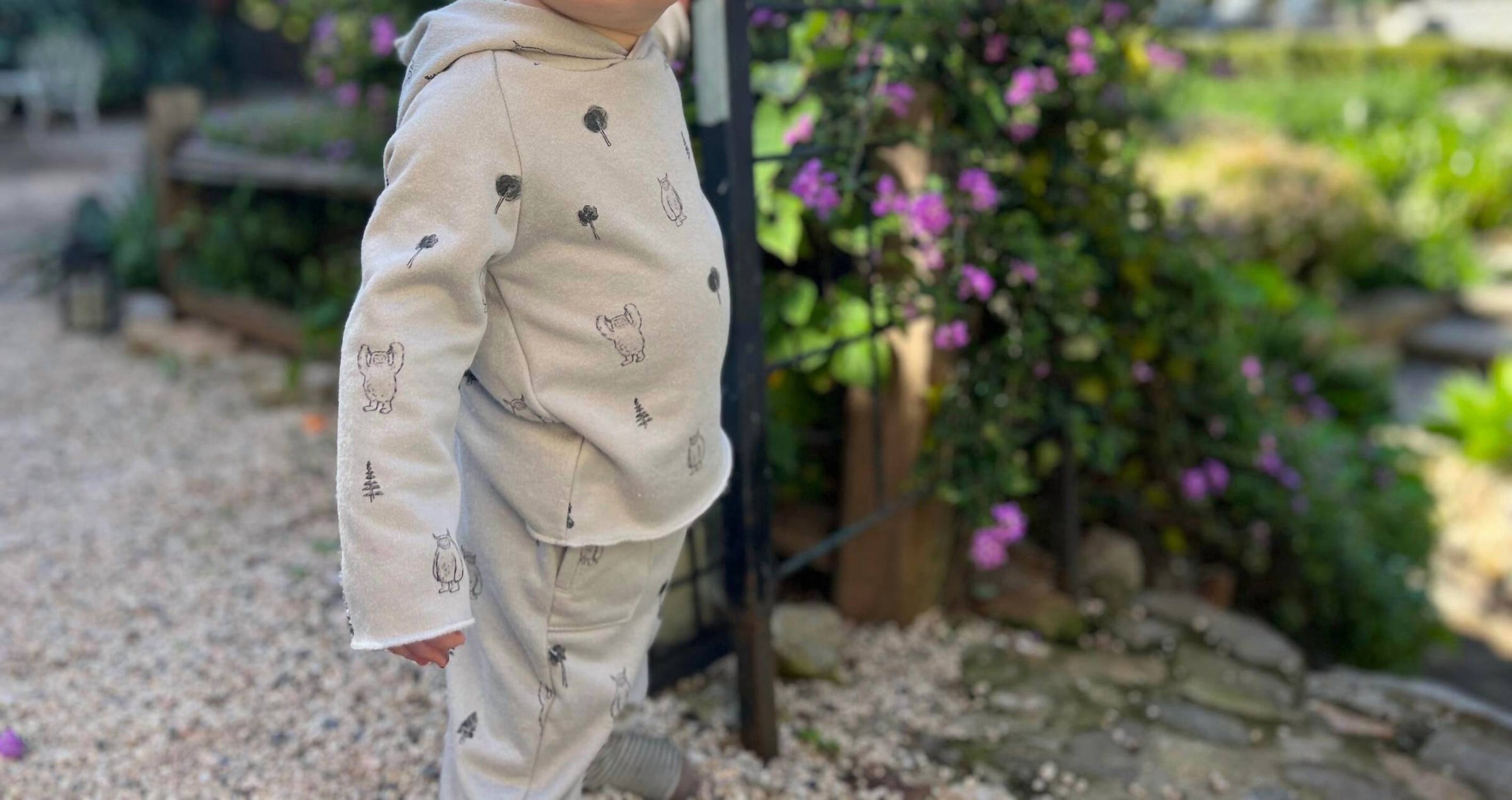 Ettie + H - Boy's Demelza Yeti Hooded Top