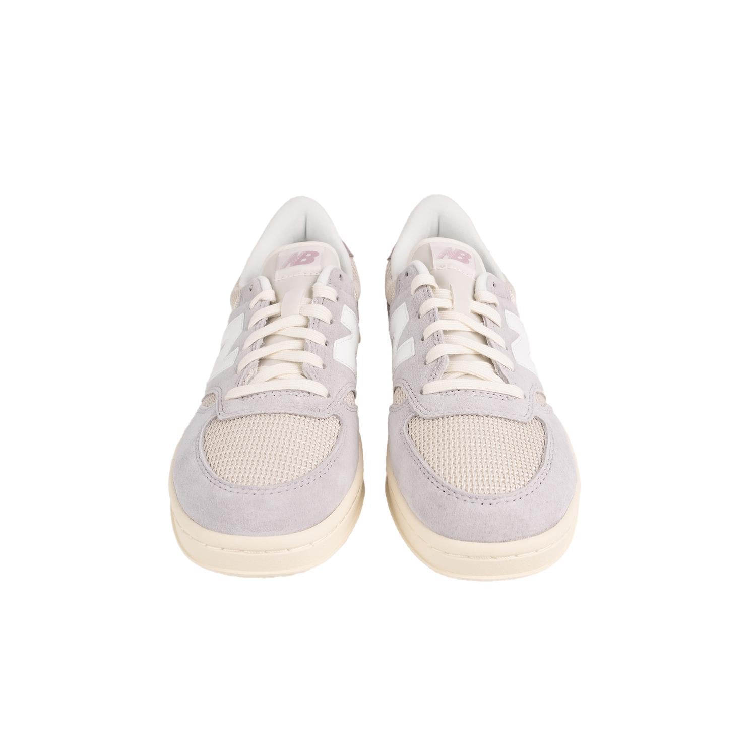 New Balance Women's T500 Sneakers in grey beige - women's sneaker - alternate view