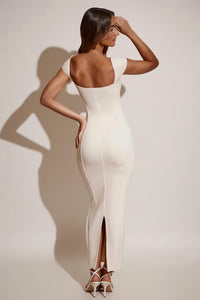 Oh Polly - Dolcezza Cap-sleeve Maxi Dress
