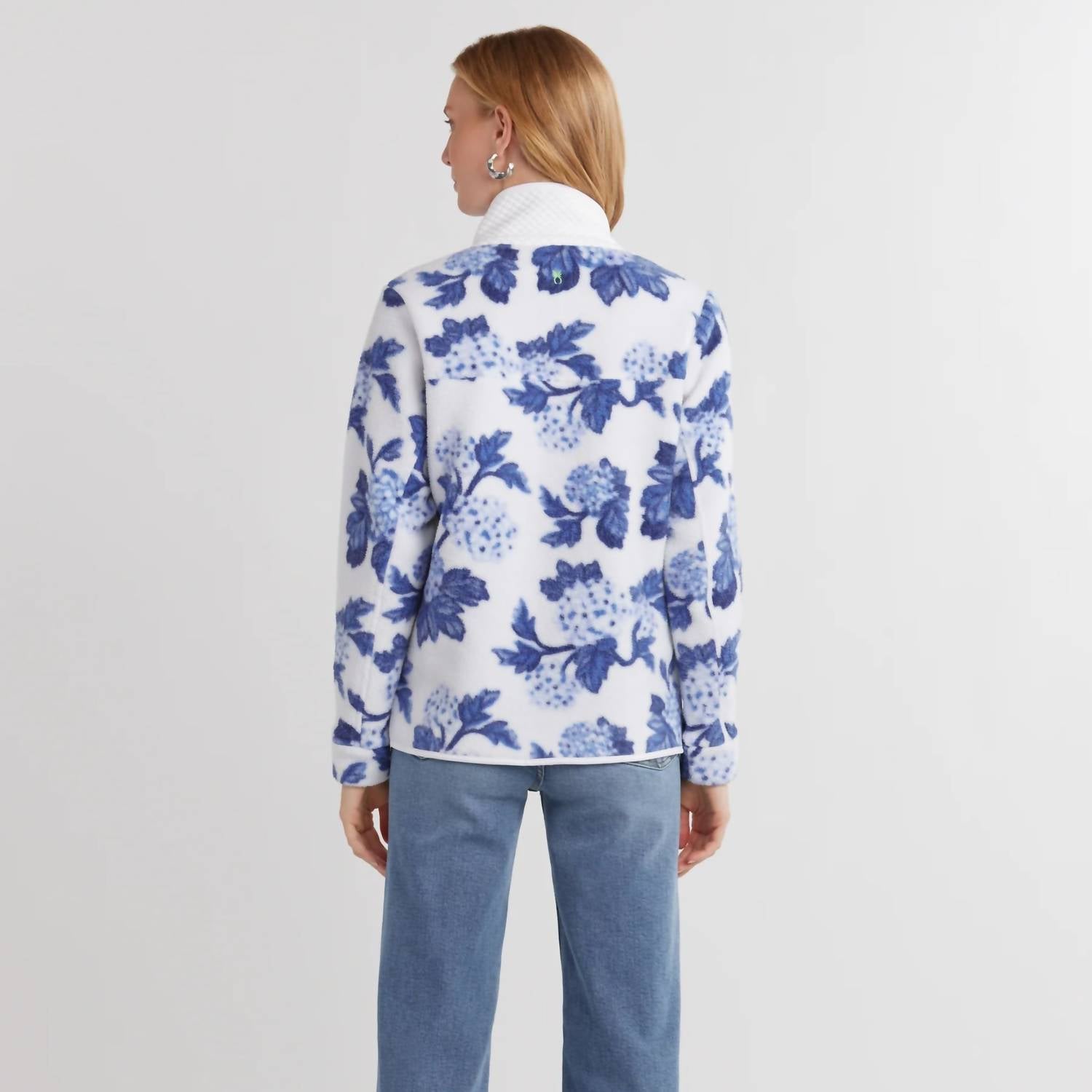 Dudley Stephens - Cherry Lawn Sherpa Fleece Pullover Sweater
