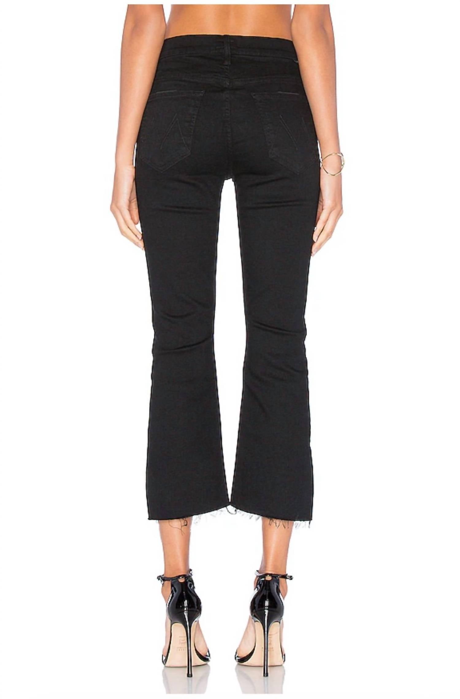 Mother - Insider Crop Step Fray Jeans