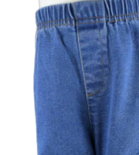 Ml Kids - Elastic Waist Flare Jeans