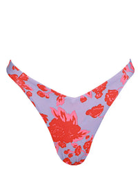 MAAJI Reversible Waikiki Regular Rise Double V Bikini Bottom in lavender dream - women's swimwear - view 4