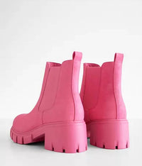 Mia - Women's Ivy Lug Bootie - Medium